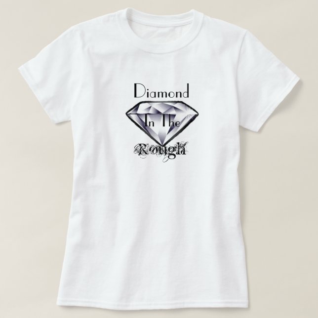DIAMANT I denDamer utslagsplatsen Tee Shirt (Design framsida)