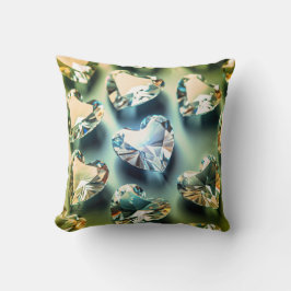 Diamant i mitt hjärta kudde