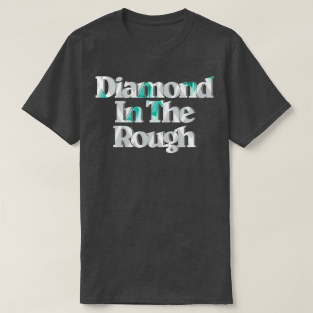 Diamant i ratten t shirt (Design framsida)
