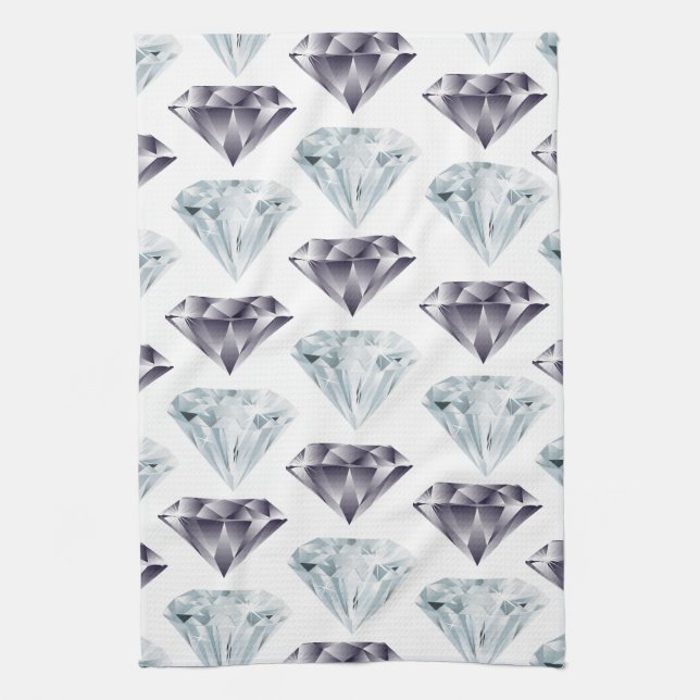 Diamant Lyxiga Köks Handdukar (Vertikal)