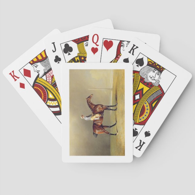 Diamant med Dennis Fitzpatrick upp, 1799 (olja på Kortlek (Baksidan)