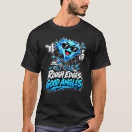 Diamant — Ojämna kanter, bra vinklar T Shirt