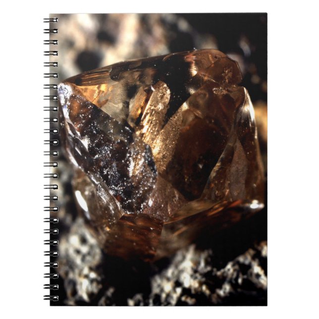 Diamant, rökig anteckningsbok (Framsidan)
