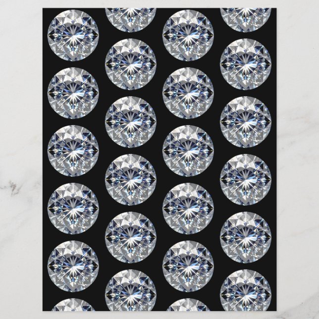 Diamant Scrapbook Papper (Framsida)