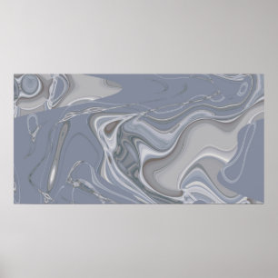Diamant Shoals Abstrakt 4 Poster