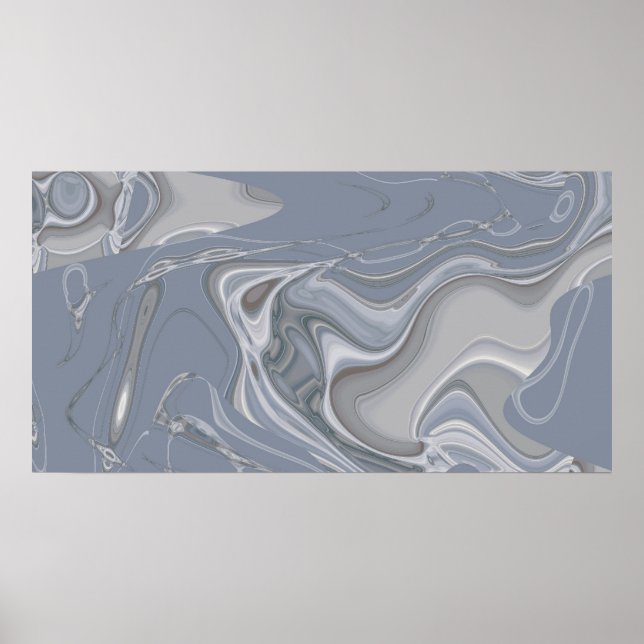 Diamant Shoals Abstrakt 4 Poster (Framsidan)