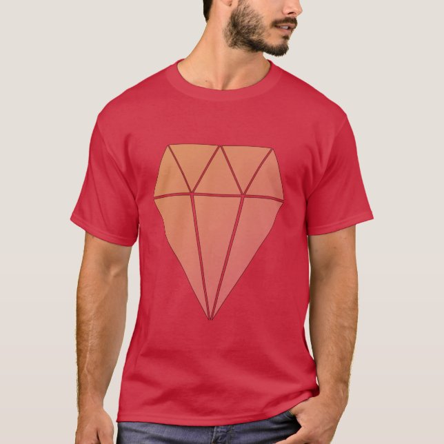 Diamant T Shirt (Framsida)