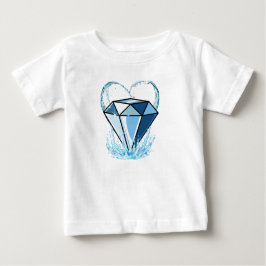 Diamant t-shirt-för barn t shirt