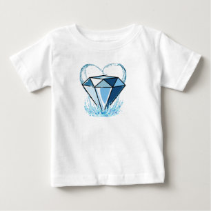 Diamant t-shirt-för barn t shirt