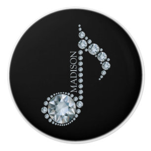 Diamantanteckning Keramisk knopp