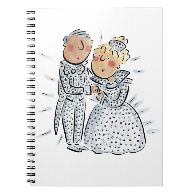 Diamantårsdagen Anteckningsbok (Framsidan)