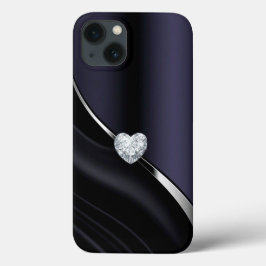 Diamantblåsvart Fodral-Mate iphone case
