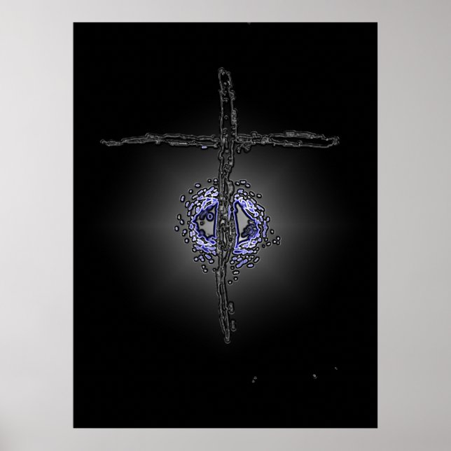 "Diamantblått" Poster (Framsidan)