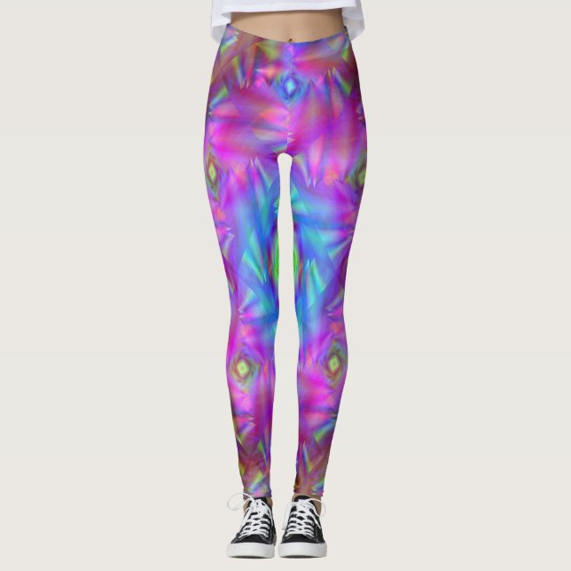 Diamantbrandfågel 8 leggings (Framsida)