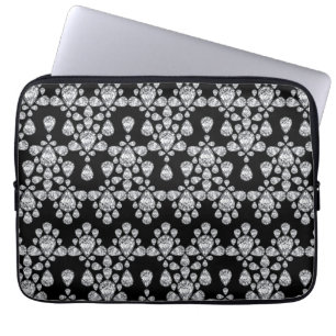 Diamantdamast Laptop Fodral