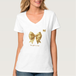 Diamantdamm Guld Band T Shirt