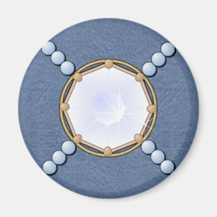 DiamantDenim och pärlamagnet Magnet