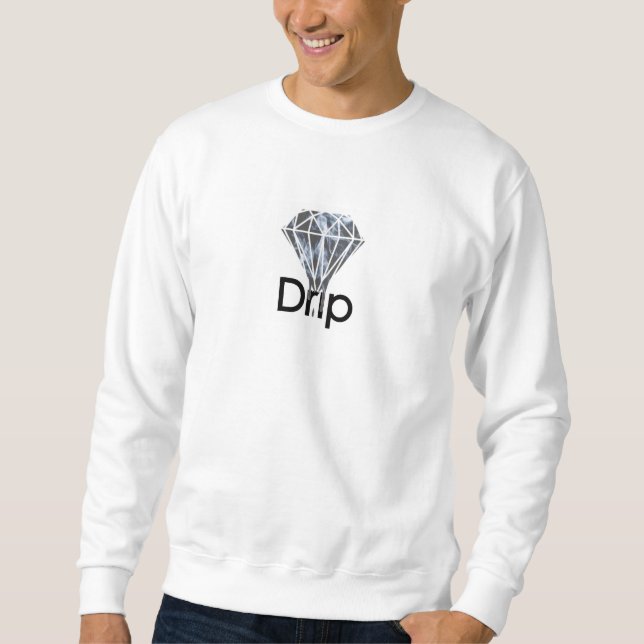 Diamantdroppande Sweatshirt (Framsida)