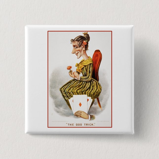 Diamantdrottning Knapp (Framsida)