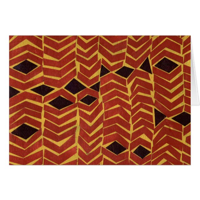 Diamanten fodrar danskortet hälsningskort (Framsidan Horizontal)