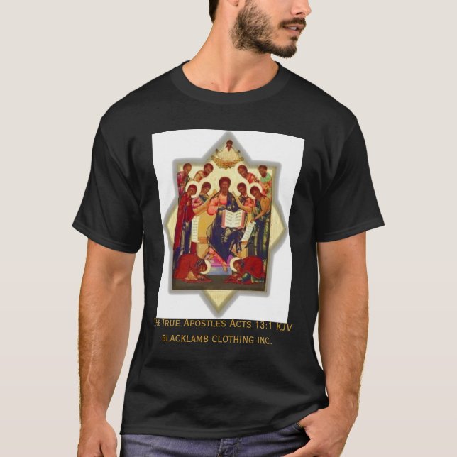 diamanten formar Kristus och apostlar, den riktiga Tröja (Framsida)