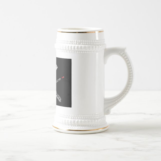 Diamanten härskar flagga sejdel (Höger)