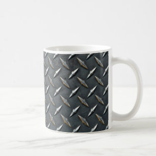 Diamanten pläterar muggen kaffemugg