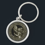 Diamanten pläterar & St Mike Rund Silverfärgad Nyckelring<br><div class="desc">Den svart diamanten pläterar i lagert med den St Michael emblemen för att skydda de som skyddar andra. Perfekt för tillsatta lagarpersonen i ditt liv. Skräddarsy det eller älska det, som det är.</div>