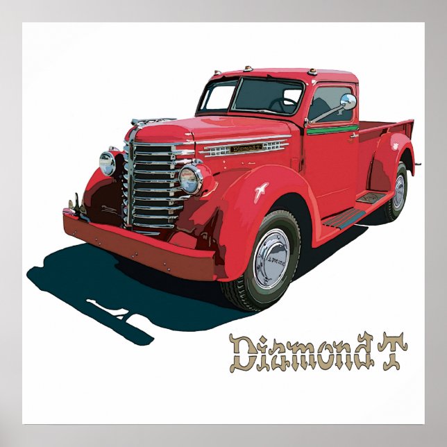 Diamanten T 201 Poster (Framsidan)