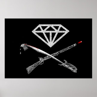 Diamantens Flagga Poster