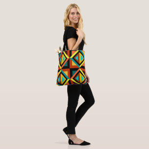 Diamanter Allover Tote Bag Tygkasse