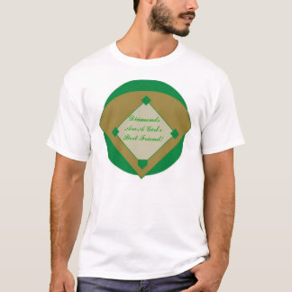 Diamanter är en flickabästa vän t shirt