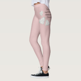 Diamanter & Champagne Citat – Dear Life Edition Leggings