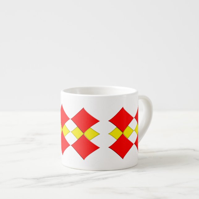 Diamanter Espressomugg (Framsida höger)