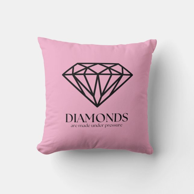 Diamanter görs under tryckinspirationsoffert kudde (Framsida)