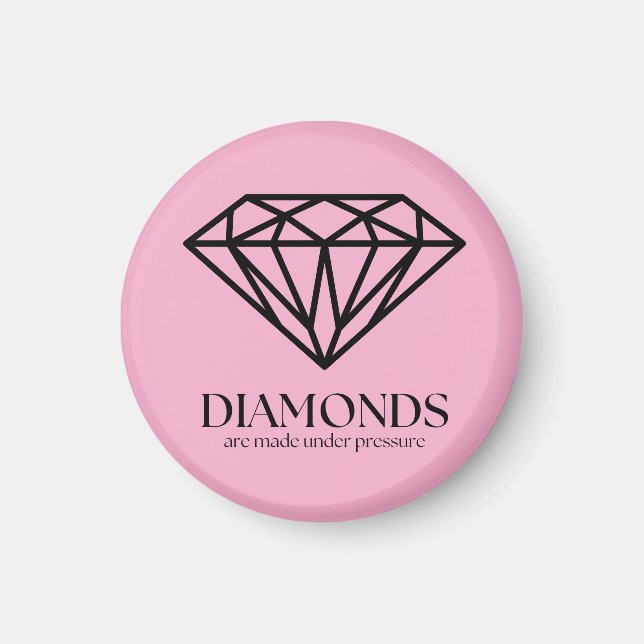 Diamanter görs under tryckinspirationsoffert magnet (Framsidan)