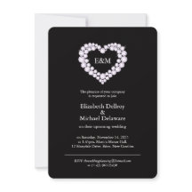 Diamanter i en hjärtsvart bröllop