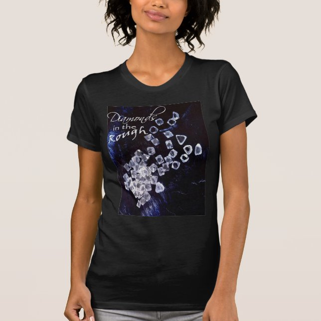 Diamanter i Rough Tee Shirt (Framsida)