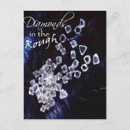 Diamanter i Rough Vykort