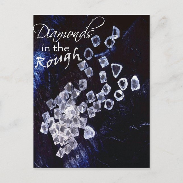 Diamanter i Rough Vykort (Framsida)