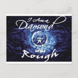 Diamanter i Rough Vykort