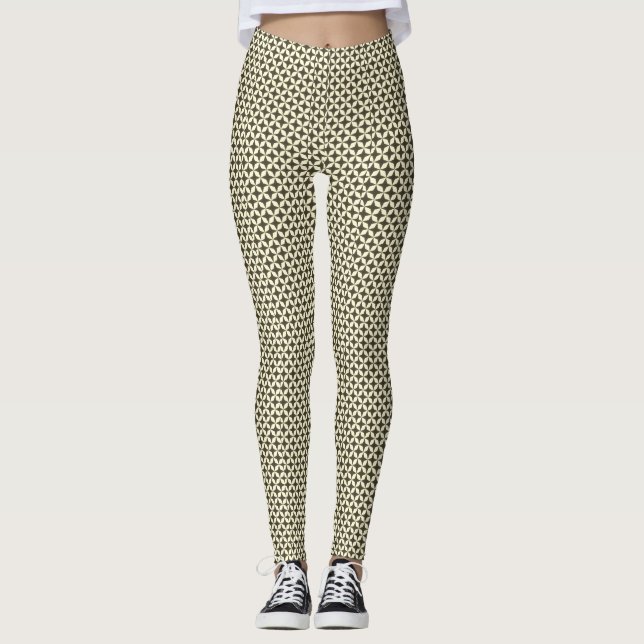 Diamanter i uppspelning leggings (Framsida)