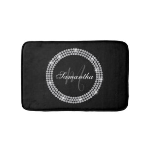 Diamanter Monogram Badrumsmatta