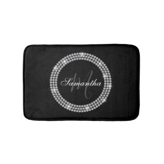 Diamanter Monogram Badrumsmatta