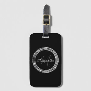 Diamanter Monogram Bagagebricka