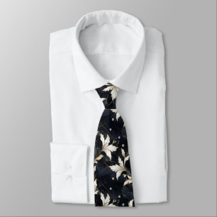 Diamanter och blommor slips