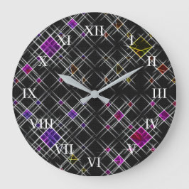 Diamanter och Kor Stor Klocka