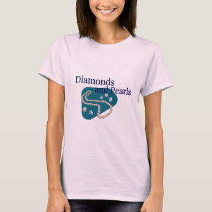 Diamanter och pärlor t shirt