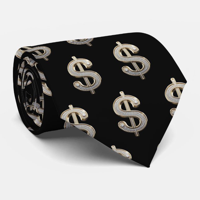 Diamanter och Silver-dollarns signatur Bling Slips (Rullad)