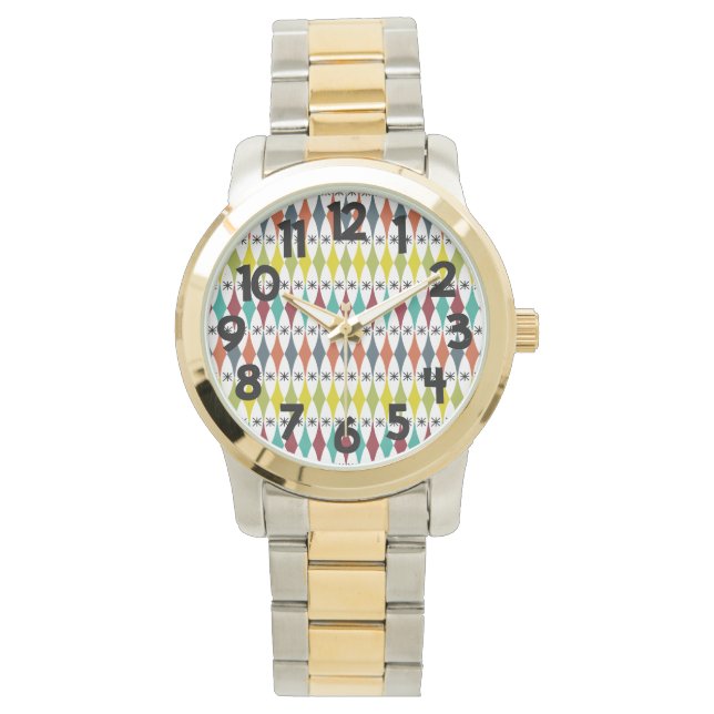 Diamanter och stjärnor armbandsur (Framsida)